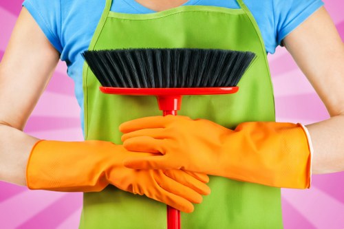 Waste handling and compliance documents for a service job
