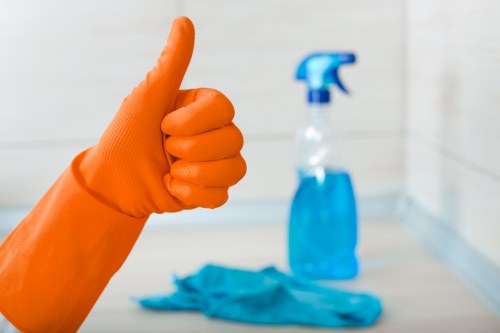 Freshly cleaned office space after a one off cleaning service
